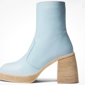 Free people ruby platform Celeste blue boots